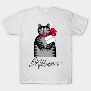 B kliban cat love, cat dad T-Shirt